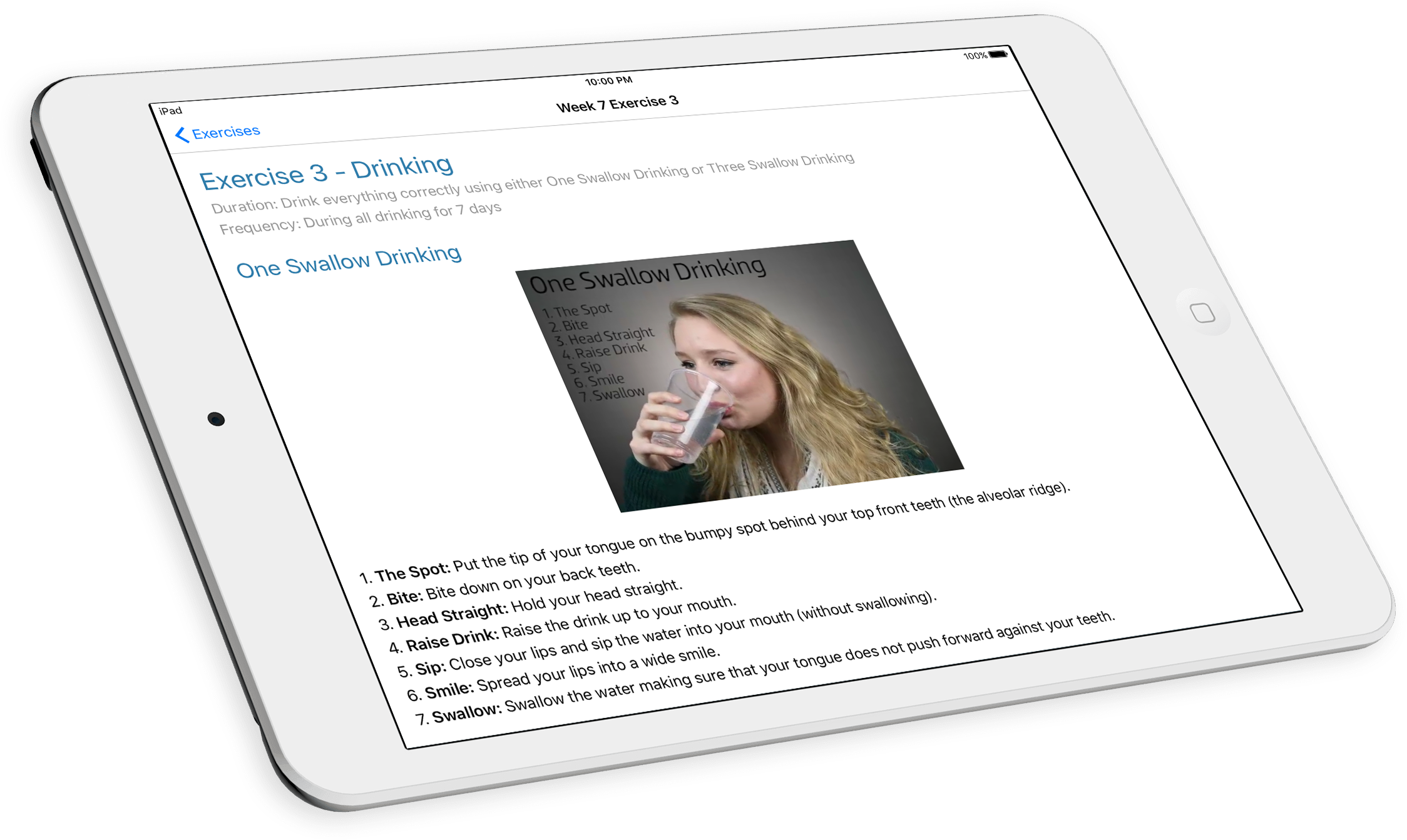 Tongue Thrust Therapy App